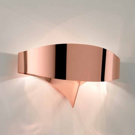 Selene Scudo galvanic wall lamp modern design, made in Italy Viadurini