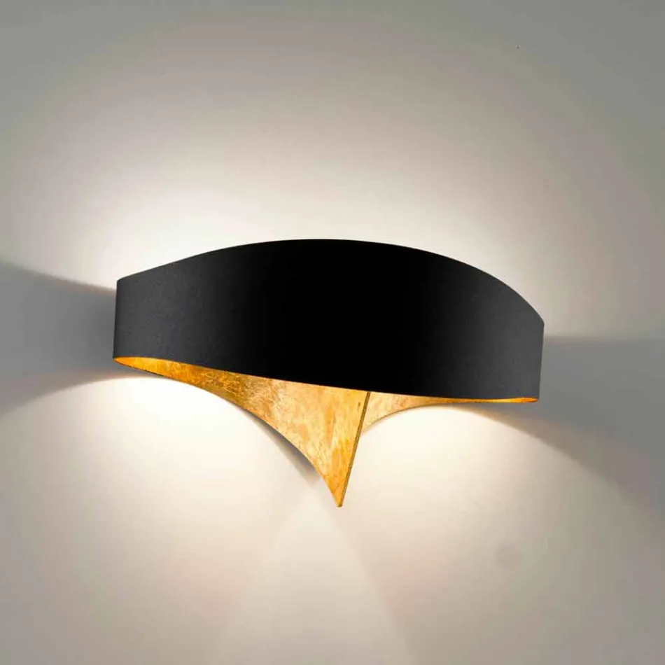 Selene Scudo two-tone wall lamp in modern design 29x15xH16 cm Viadurini