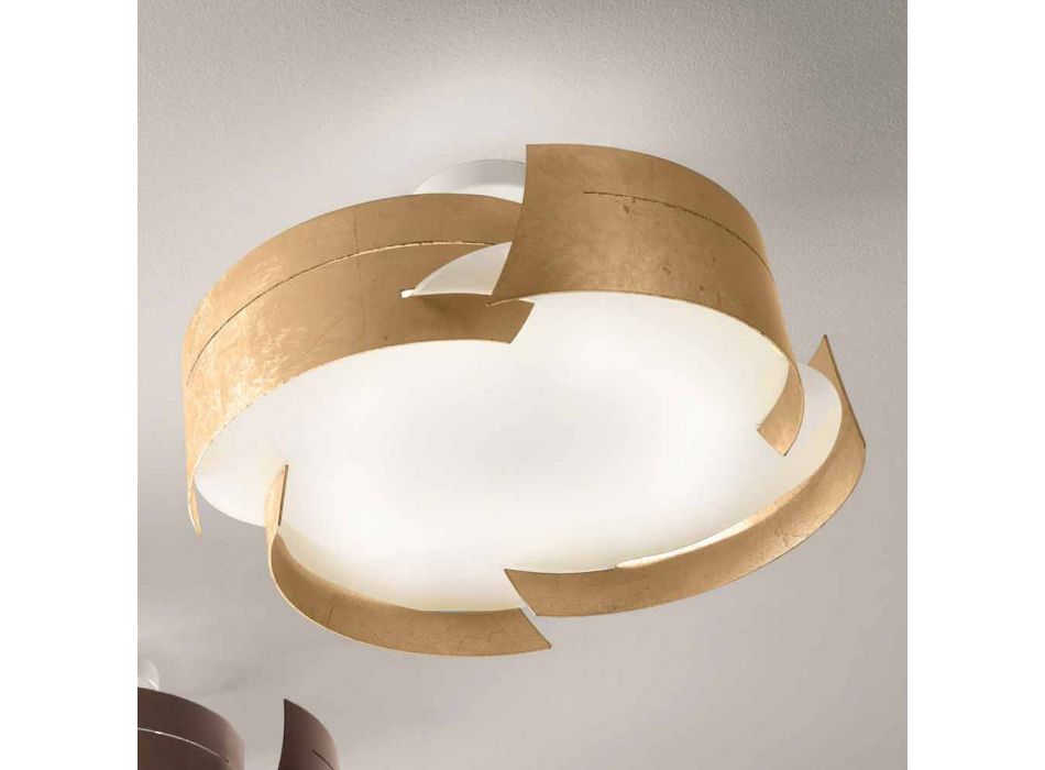 Selene Vultur designer ceiling lamp Ø59.5 H 25cm made in Italy Viadurini