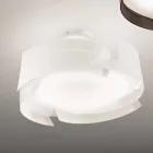 Selene Vultur ceiling light made of steel Ø47 H 25cm Viadurini