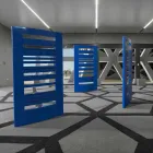 Booth Design Modern Wall Code Made in Italy Viadurini