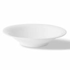24 Elegant Dinner Plates in White Porcelain Design - Doriana Viadurini