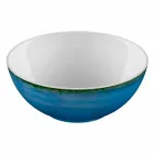 Service 6 Ice Cream Bowls and 2 Bowls in Colored Porcelain - Rurolo Viadurini