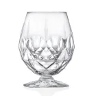 Low Glass Liqueur Glass Service in Eco Crystal 12 Pcs - Bromeo Viadurini