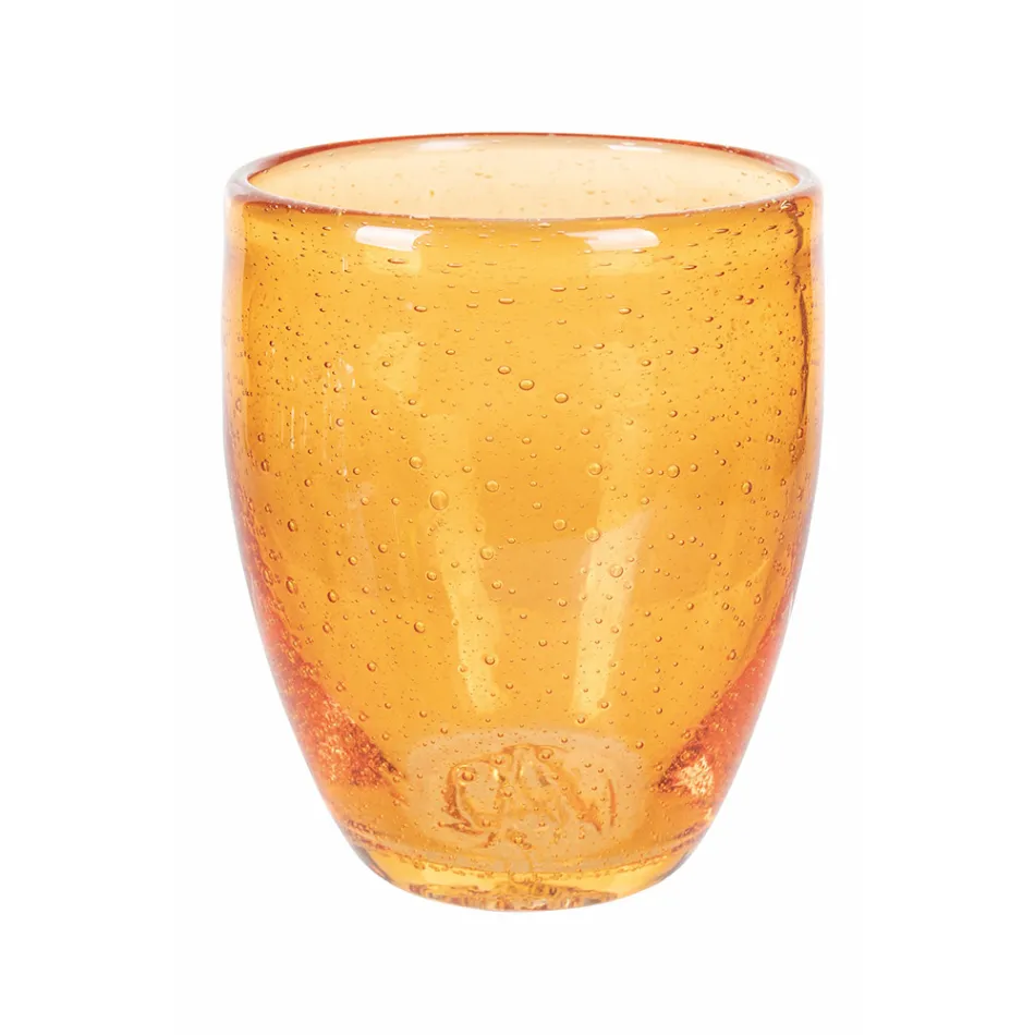 12 Pieces Colored Blown Glass Water Glasses - Guerrero Viadurini