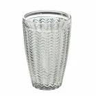 Modern Glass Drinkware Set in Decorated Glass 12 Pieces - Mix Viadurini