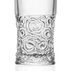 Highball Glasses Service in Eco Crystal Audace Decoration 12 Pieces - Ritmo Viadurini