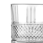 Low Tumbler Glasses Set in Decorated Eco Crystal 12 Pcs - Lively Viadurini