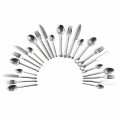 Full Service of Polished Steel Cutlery 24 Pieces of Design - Substance