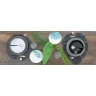 Full Service Cutlery in Black Steel Modern Design 24 Pieces - Calamo Viadurini