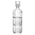 Liqueur Set in Ecological Crystal Stackable 3 Pieces - Spicco
