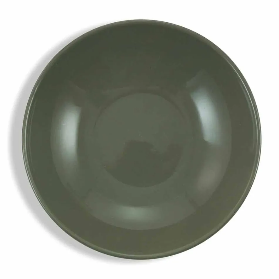 Blue Colored Porcelain Tableware Set 18 Pieces - Eivissa Viadurini