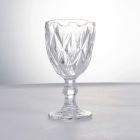 Transparent Glass Goblet Set with 12 Pieces Decorations - Renaissance Viadurini
