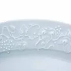 Set of 27 Elegant White Porcelain Design Plates - Gimignano Viadurini