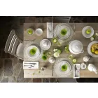 Set of 27 Elegant White Porcelain Design Plates - Gimignano Viadurini