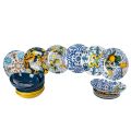 18-piece dinner service inspired by Italian beauties - Pres