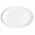 Serving Dishes 3 Pieces Modern Design in White Porcelain - Malaga Viadurini
