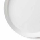 Elegant Design White Porcelain 18-Piece Dinner Plate Set - Egle Viadurini