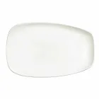 White Porcelain Dinner or Serving Dishes Service - Nalah Viadurini