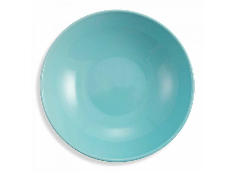 Colored Ethnic Dinner Plates Set Porcelain and Stoneware 18 Mad - Morocco Viadurini