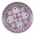 Ethnic Dishes Service in Porcelain and Colored and Modern Stoneware 18 Pieces - Fez Viadurini