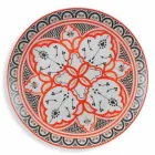 Ethnic Dishes Service in Porcelain and Colored and Modern Stoneware 18 Pieces - Fez Viadurini