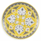 Ethnic Dishes Service in Porcelain and Colored and Modern Stoneware 18 Pieces - Fez Viadurini