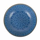 Dishes Service in Hard Dolomite Gray, Light Blue or Blue 18 Pieces - Arabian Viadurini