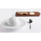 Modern and Elegant Dinner Dinner Set in Porcelain 24 Pieces - Telescope Viadurini