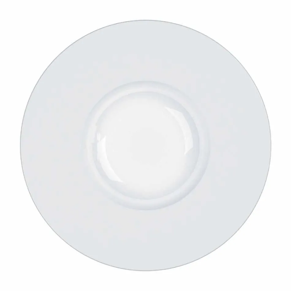 Modern and Elegant Dinner Dinner Set in Porcelain 24 Pieces - Telescope Viadurini