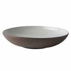 Dinner Plates Service in Anthracite or Brown Stoneware 18 Pieces - Diletta Viadurini