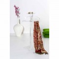 Valet stand in transparent plexiglass modern design, Benny made in Italy