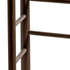 Modern valet stand in solid walnut or solid ash Made in Italy - Kora Viadurini