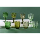 Set of 12 Glass Goblets 265 ml with Arabesque Decoration - Arabic Viadurini