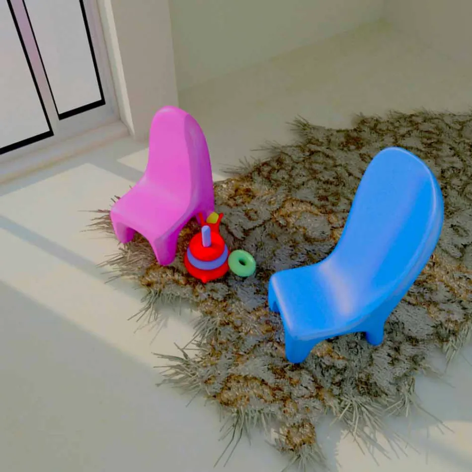 September 2 Chairs for Children Loriblanche Made in Italy Viadurini