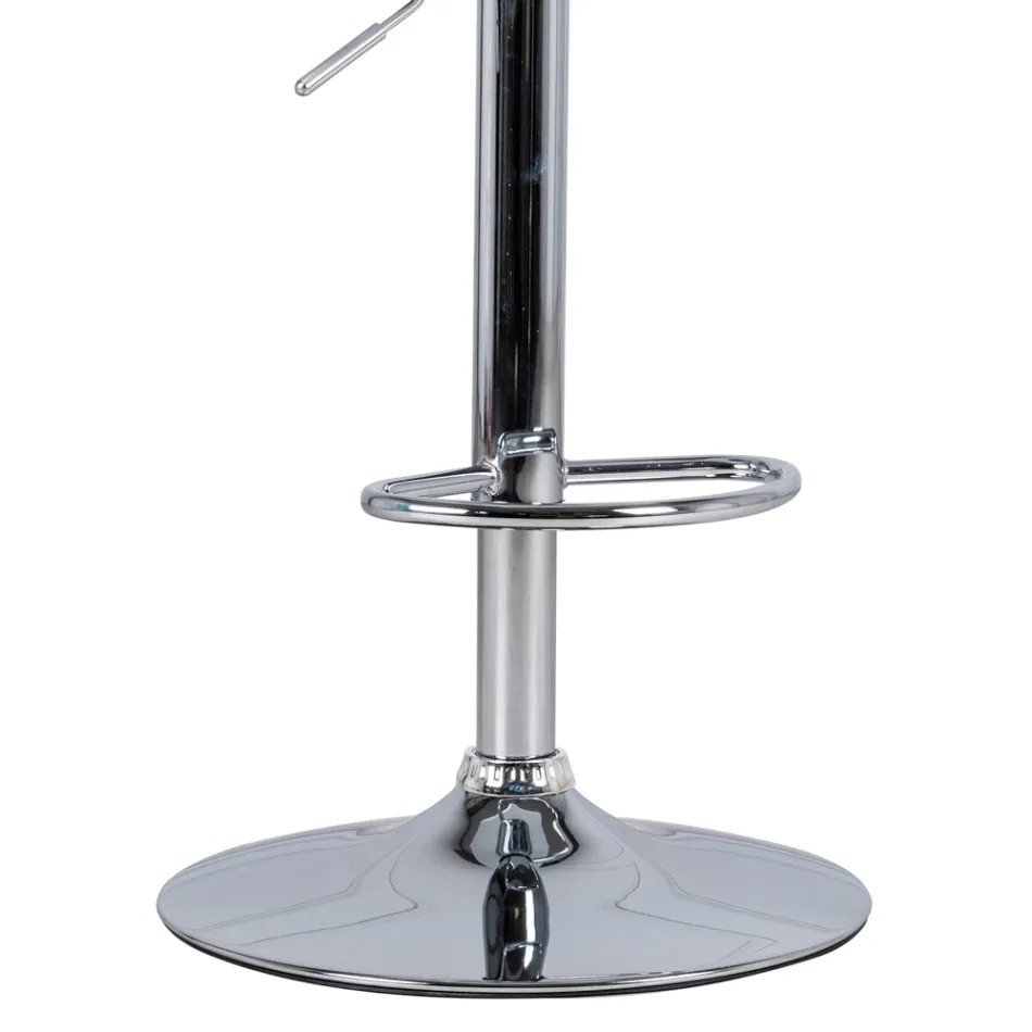 Set of 2 Ida designer padded stools, height adjustable Viadurini