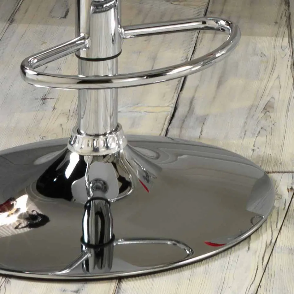 September 2 upholstered design stools, adjustable in height Ida Viadurini