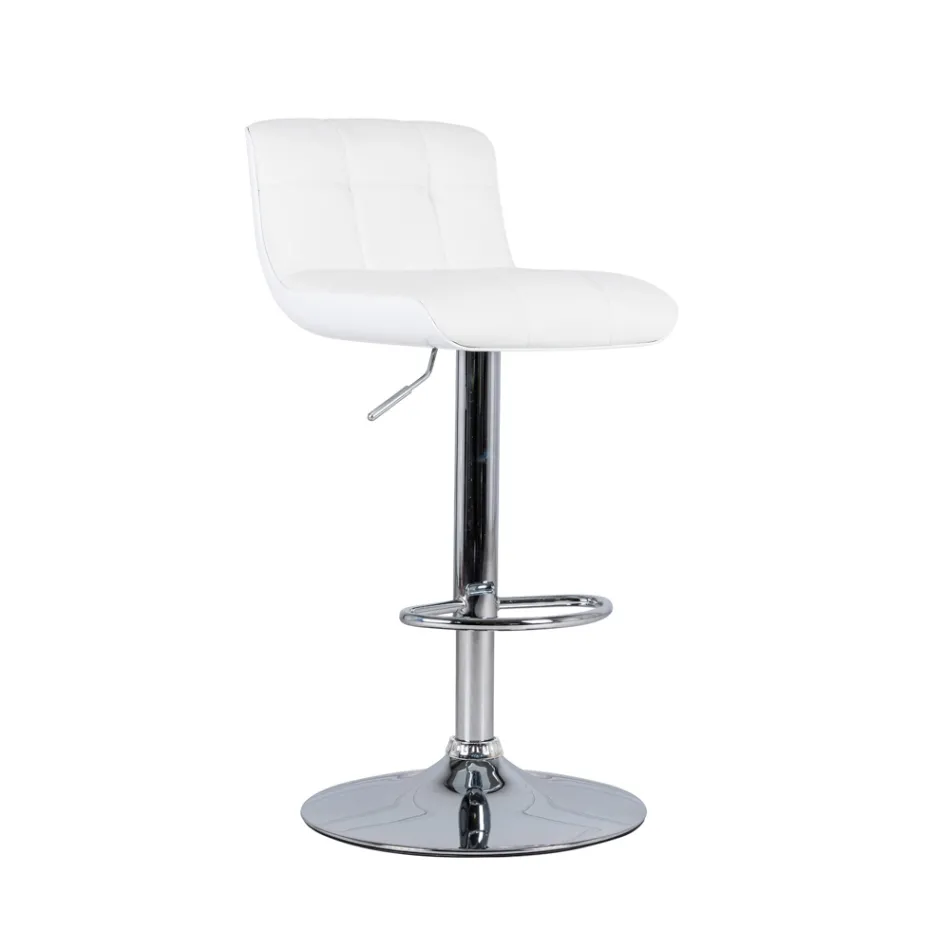 Set of 2 Ida designer padded stools, height adjustable Viadurini