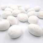 Set of 24 Pebbles Made of Fireproof Plaster for Biofireplace Decoration - Smeily Viadurini