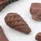 Set of 9 Woods Made of Fireproof Plaster for Biofireplace Decoration - Rio Viadurini