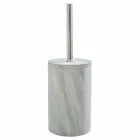 Modern bathroom accessories set in Montale gray stone Viadurini