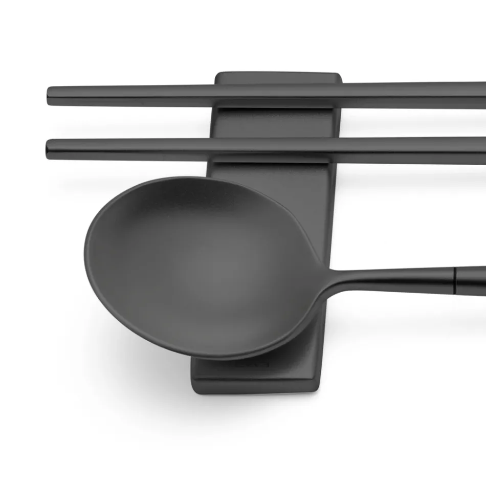 Set Consisting of Fruit Spoon, Chopsticks and Cutlery Rest - Osaka Viadurini