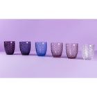 Set of 12 Glasses 325 ml in Colored Glass Paste - Castello Viadurini
