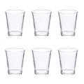 Set of 12 Water Glasses 270 ml in Crafted Glass - Cup