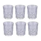 Set of 12 Water Glasses 300 ml in Crafted Glass - Cup Viadurini