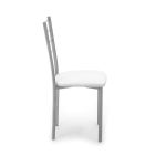 Set of 4 Chairs with Gray Painted Metal Structure - Galletto Viadurini