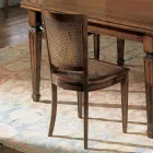 Set of Four Classic Bassano Wooden Chairs Made in Italy - Angelite Viadurini