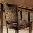 Set of Four Classic Bassano Wooden Chairs Made in Italy - Angelite Viadurini