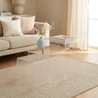 Set of Three Nesting Plexiglass Tables Made in Italy - Leandro Viadurini
