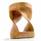 Modern design suspended bathroom furniture set in solid surface Brusson Viadurini